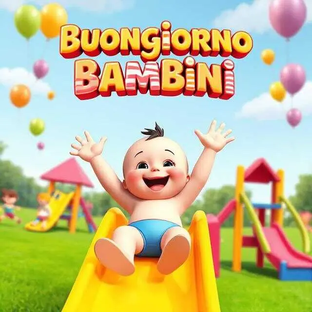 buongiorno bambini, immagini buongiorno bambini