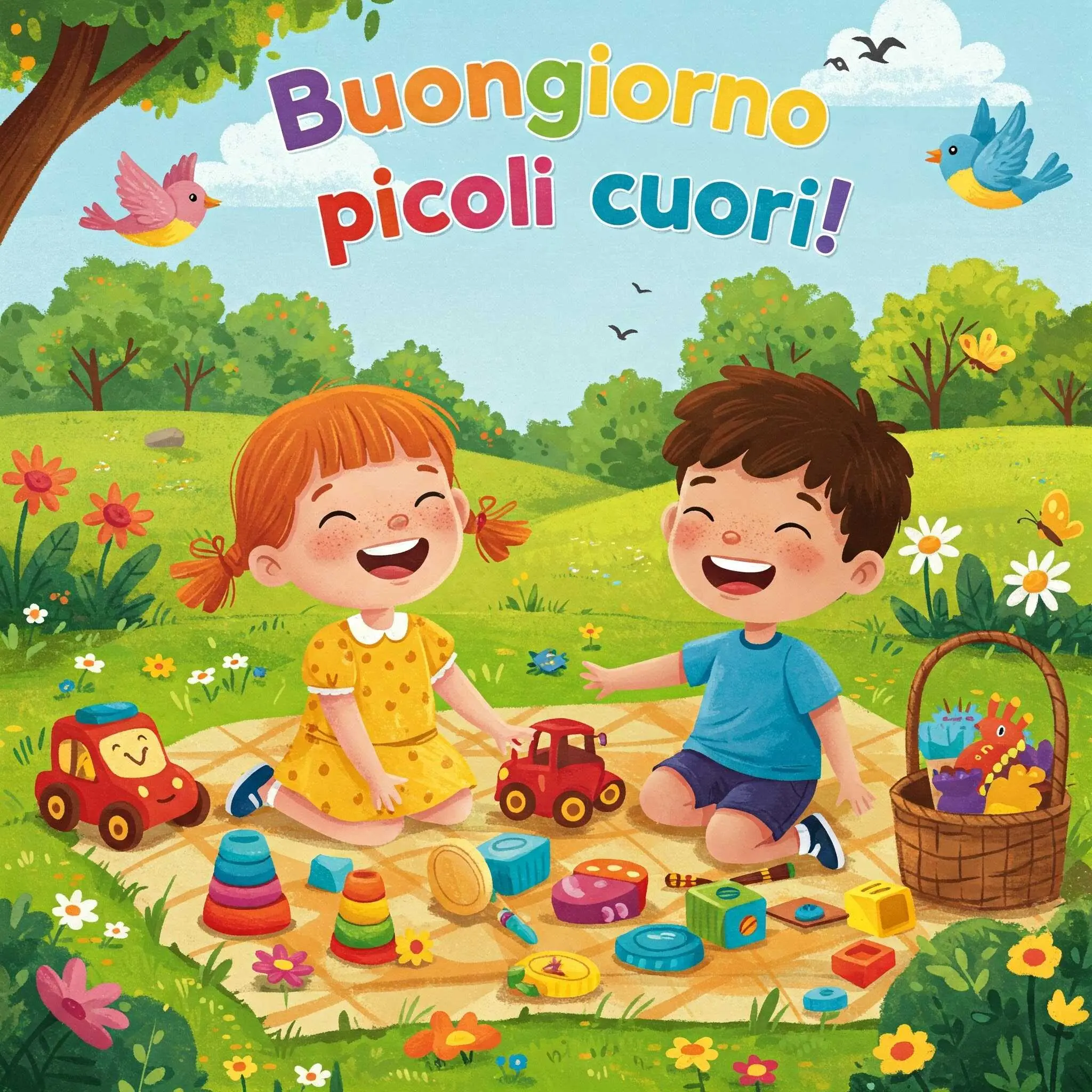buongiorno bambini, immagini buongiorno bambini