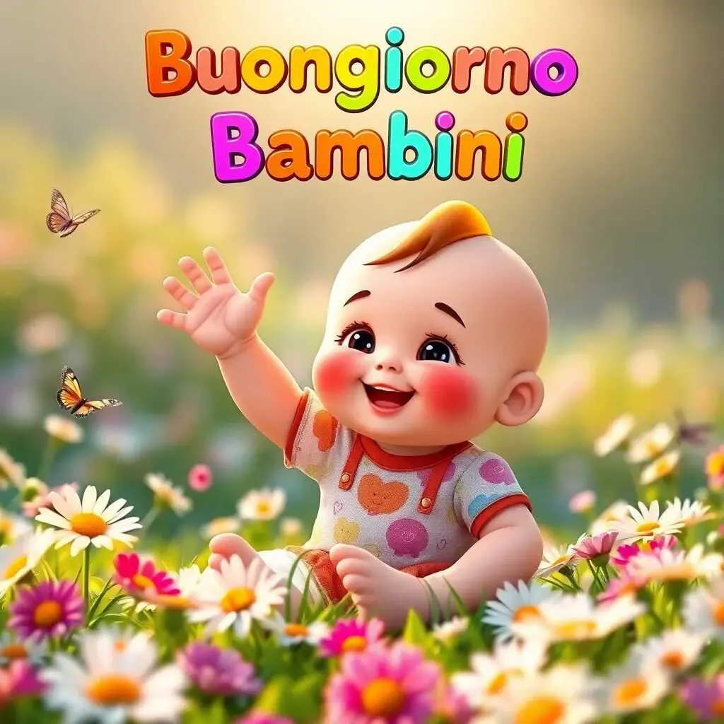 buongiorno bambini, immagini buongiorno bambini