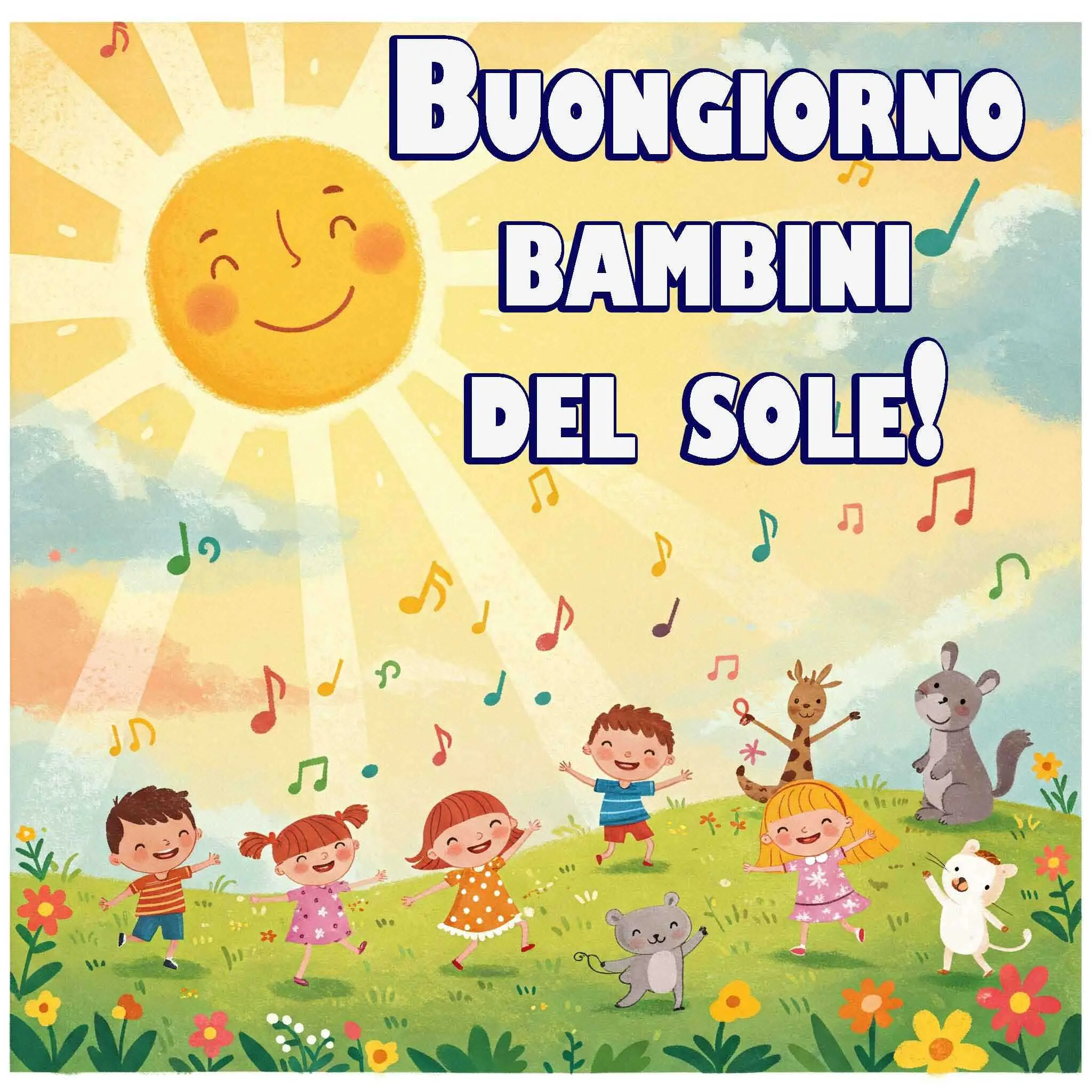 buongiorno bambini, immagini buongiorno bambini