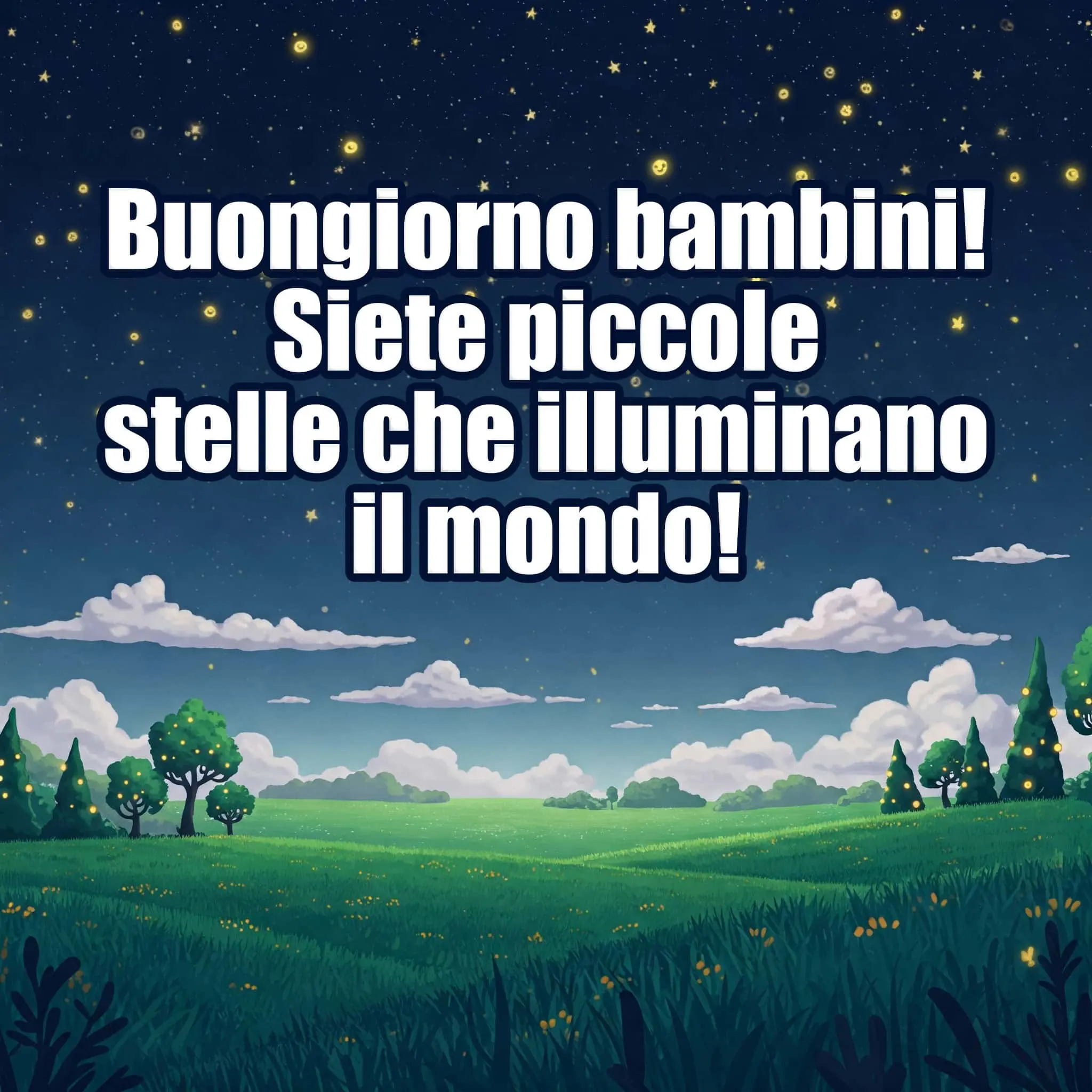buongiorno bambini, immagini buongiorno bambini
