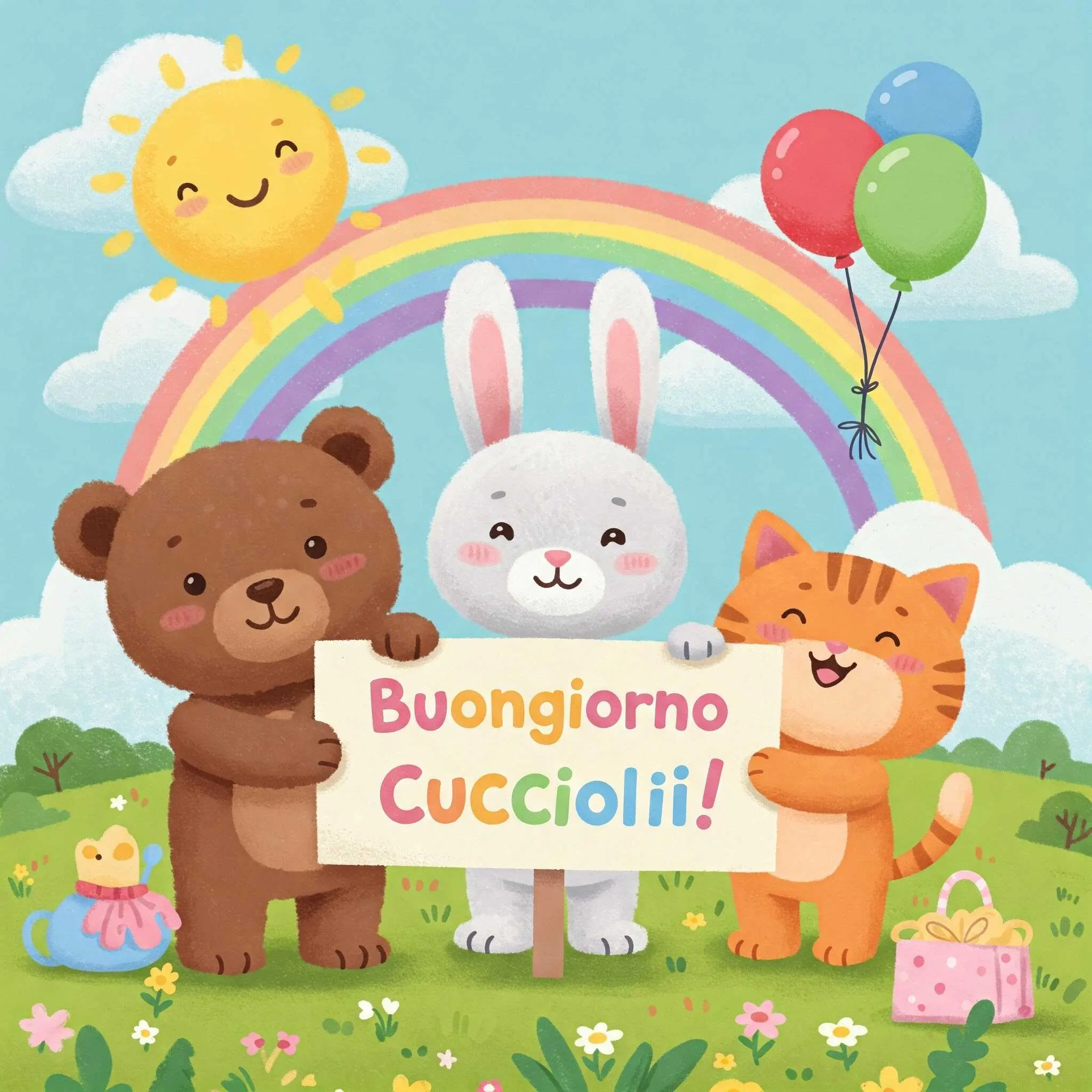 buongiorno bambini, immagini buongiorno bambini