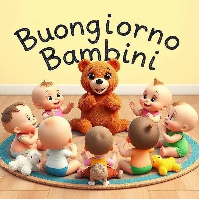 buongiorno bambini, immagini buongiorno bambini
