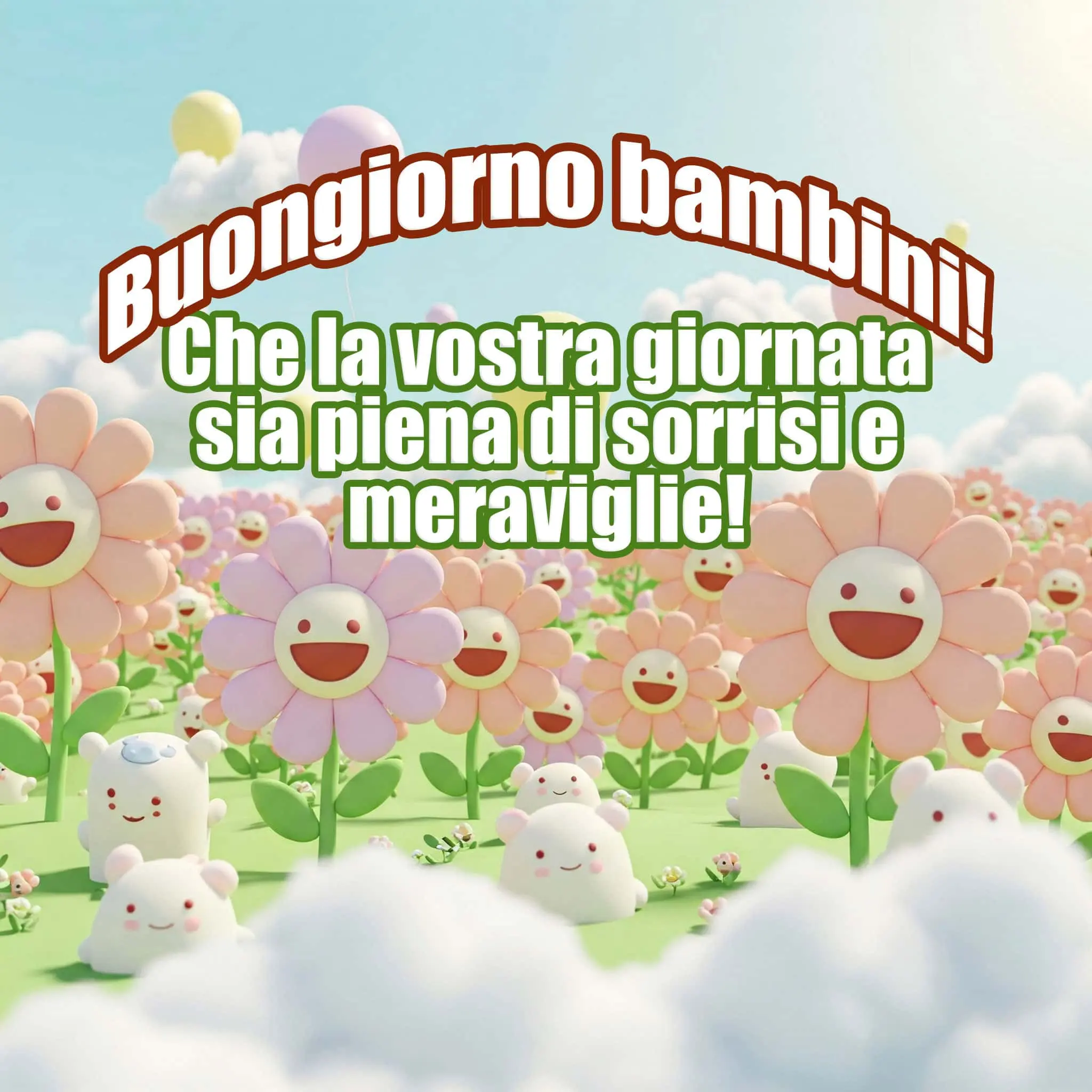 buongiorno bambini, immagini buongiorno bambini