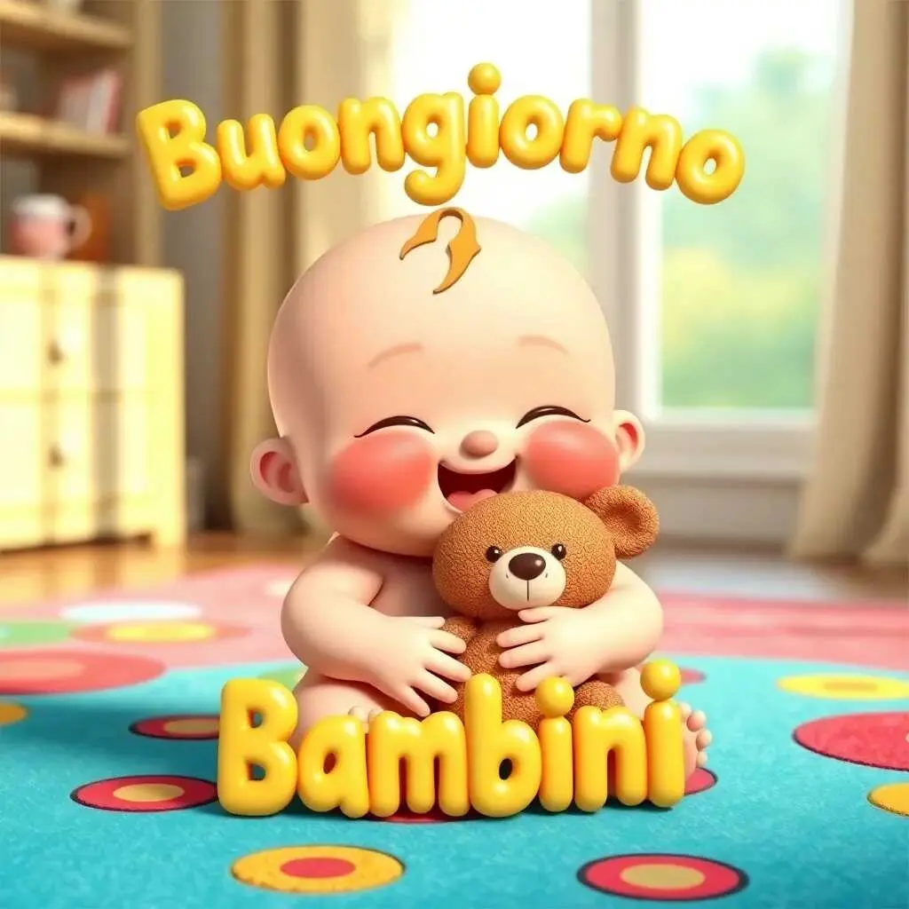 buongiorno bambini, immagini buongiorno bambini