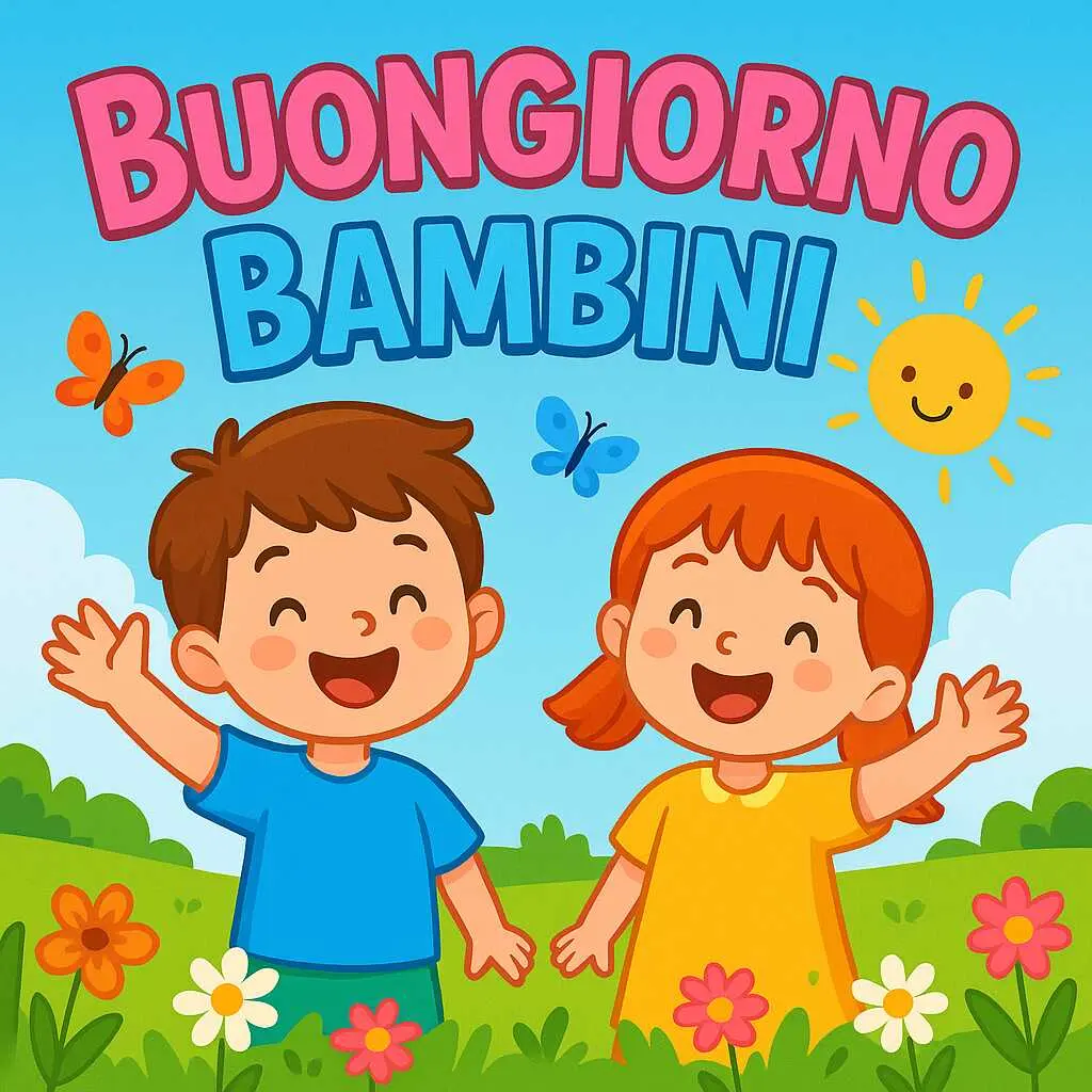 buongiorno bambini, immagini buongiorno bambini
