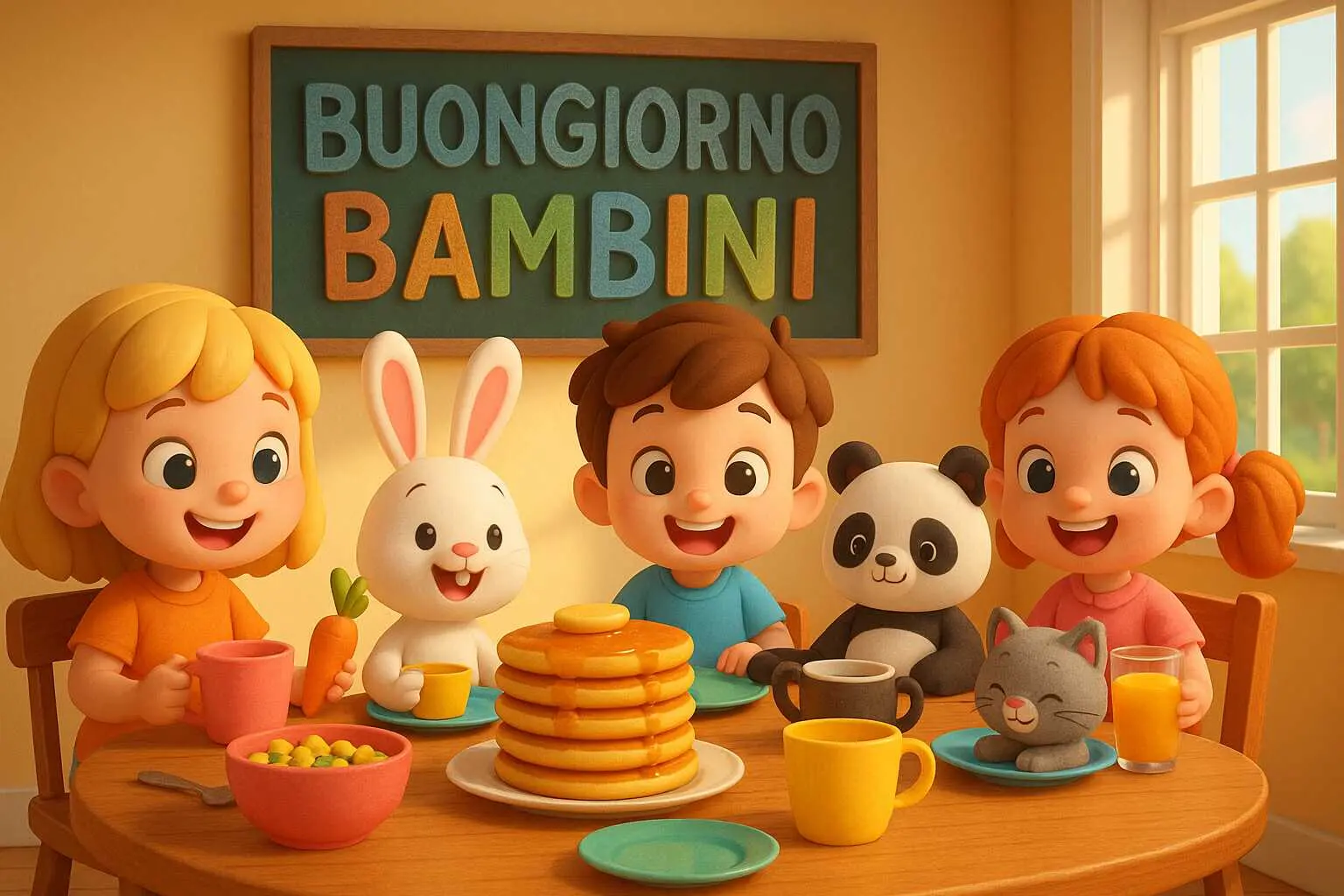 buongiorno bambini, immagini buongiorno bambini