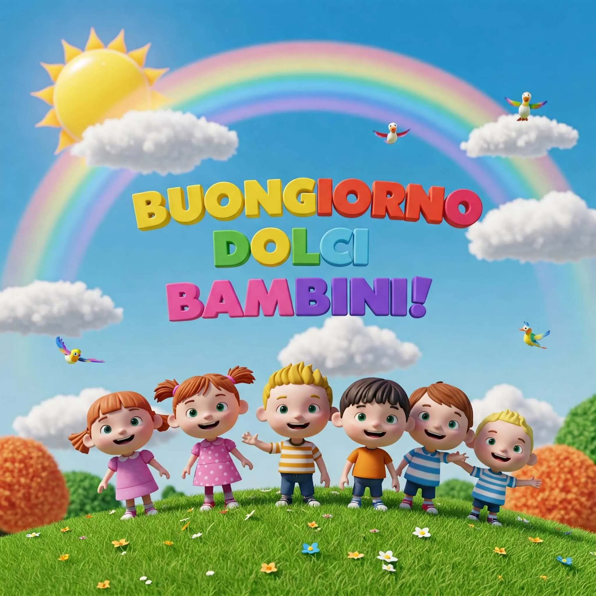 buongiorno bambini, immagini buongiorno bambini
