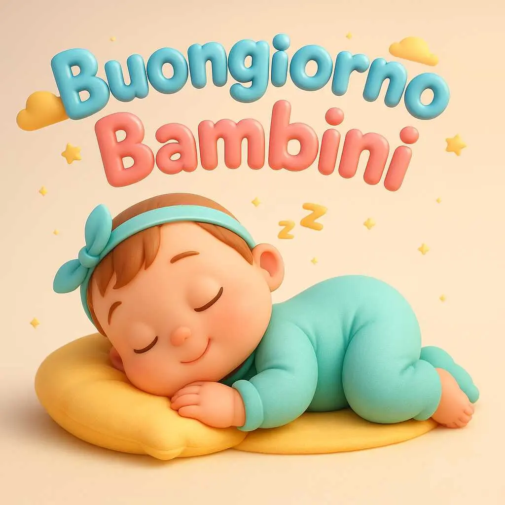 buongiorno bambini, immagini buongiorno bambini