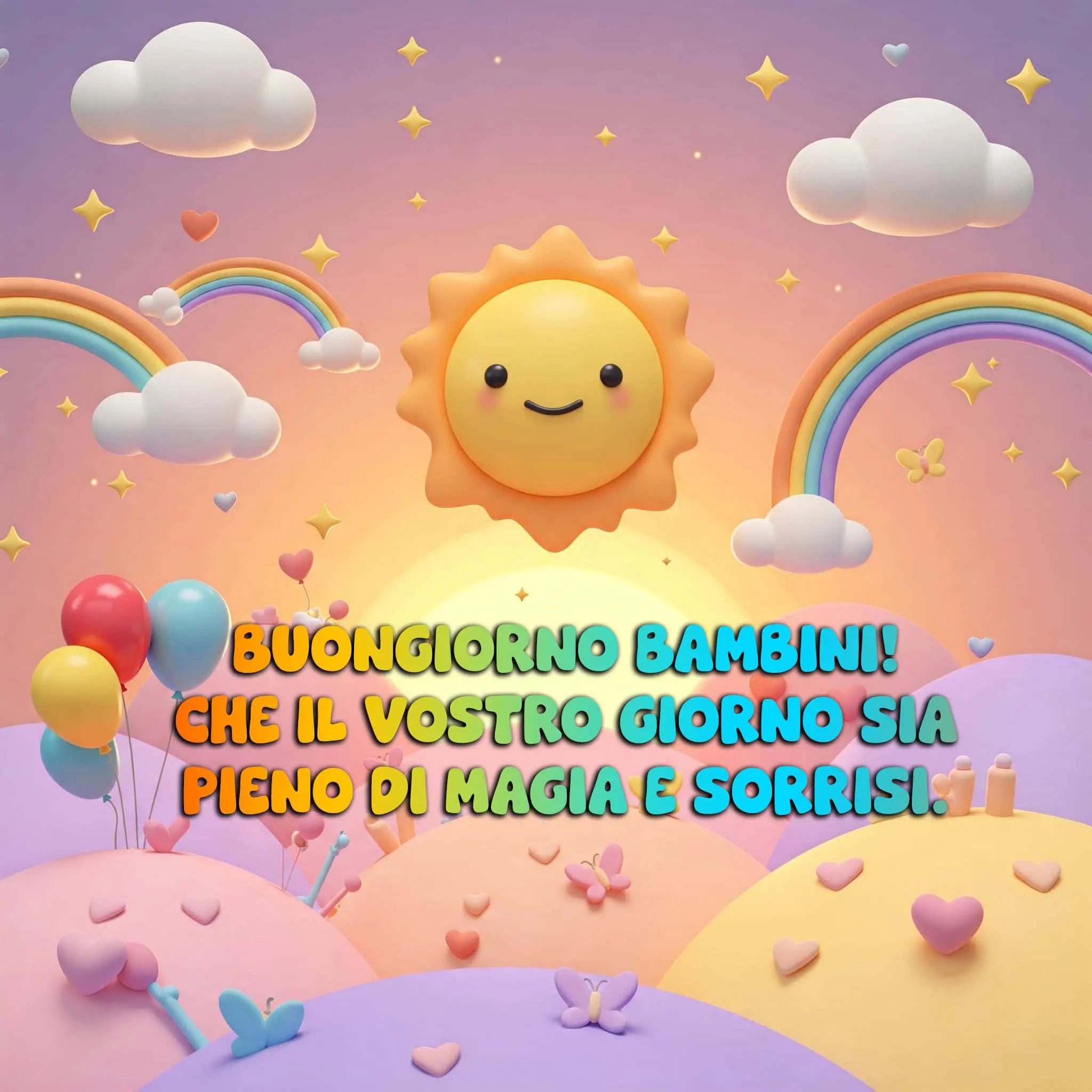 buongiorno bambini, immagini buongiorno bambini