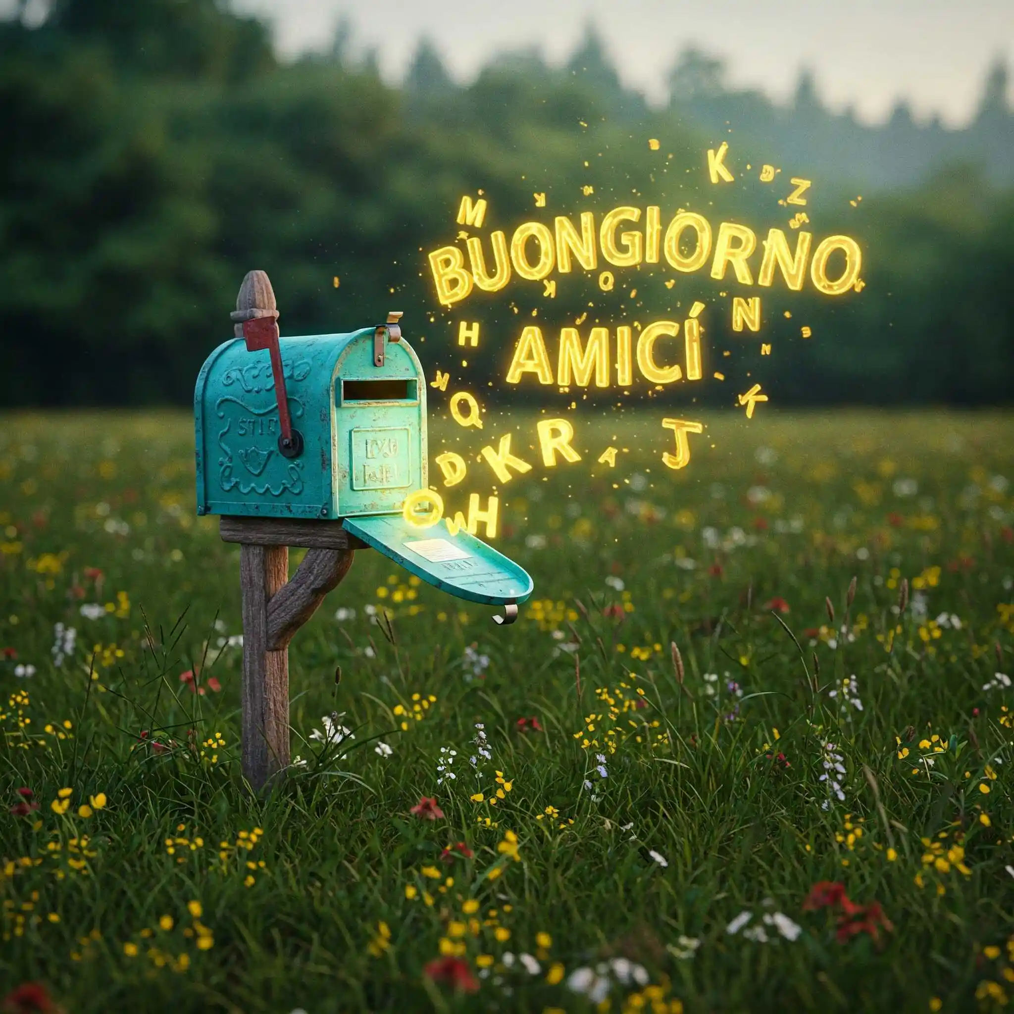 🌺 Buongiorno Amici! Che la vostra giornata sia colorata come questa illustrazione.