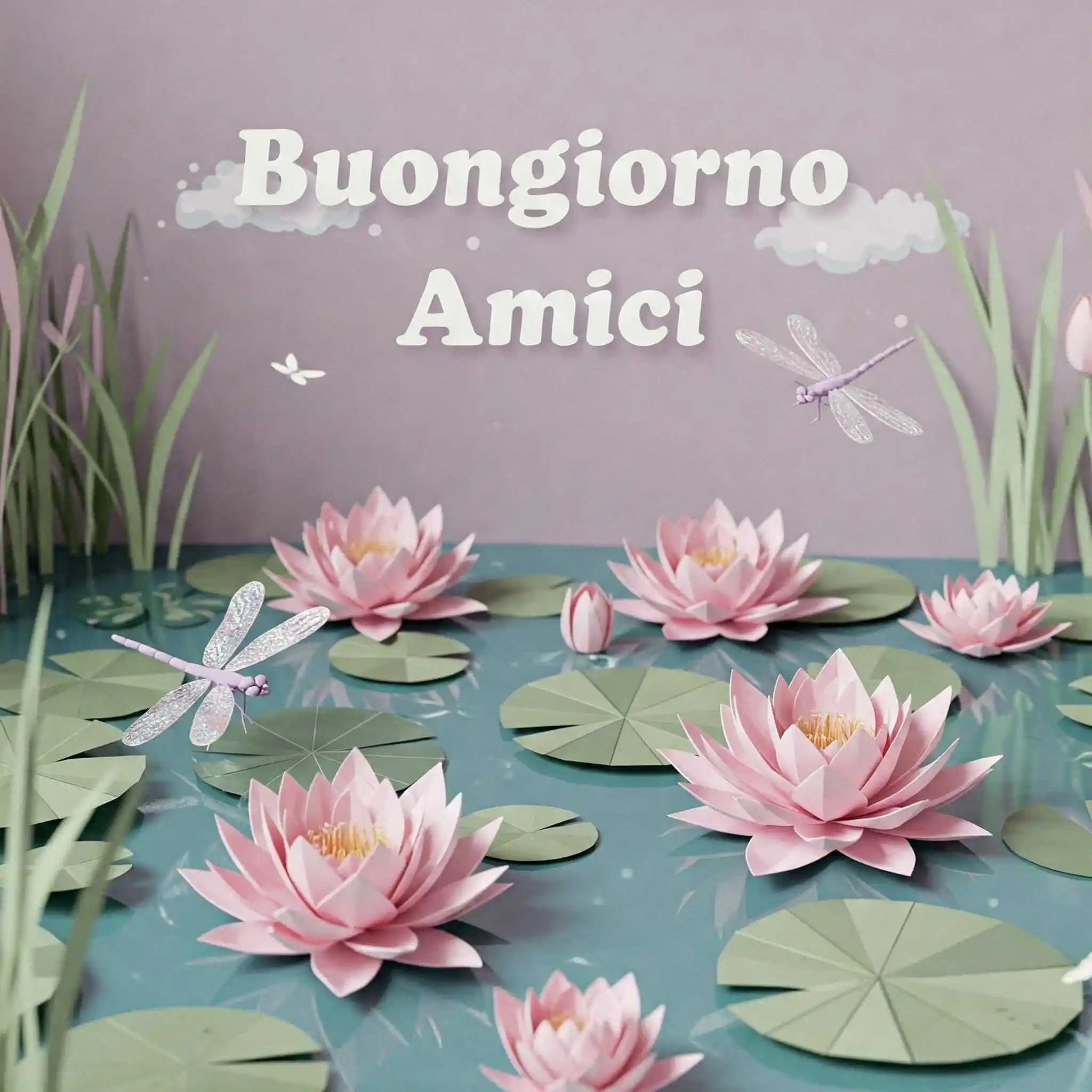 🌺 Buongiorno Amici! Che la vostra giornata sia colorata come questa illustrazione.