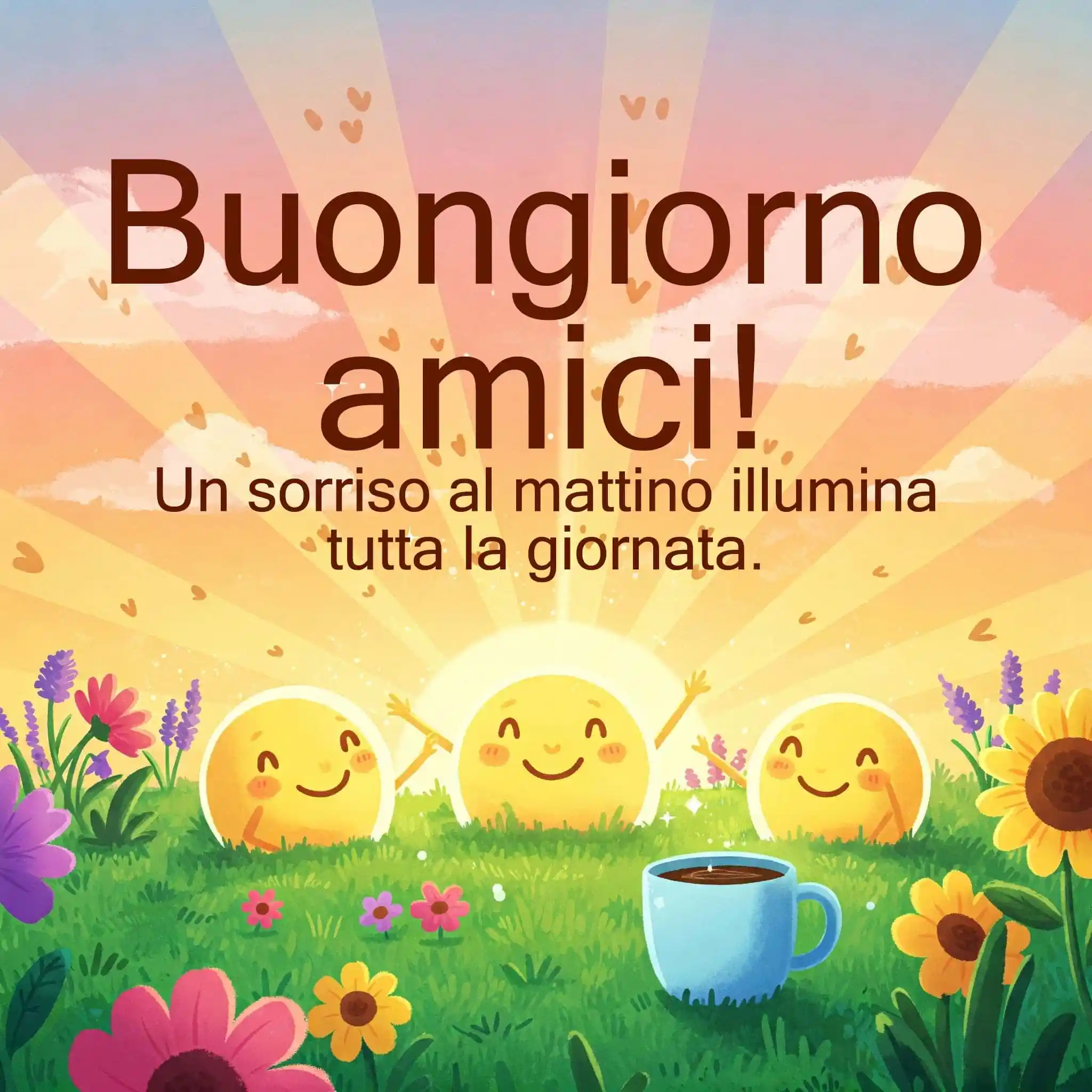 buongiorno amici, immagini buongiorno amici.
